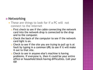 Troubleshooting And Maintenance Fundamentals | PPTX