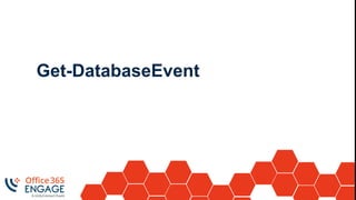 Get-DatabaseEvent
 