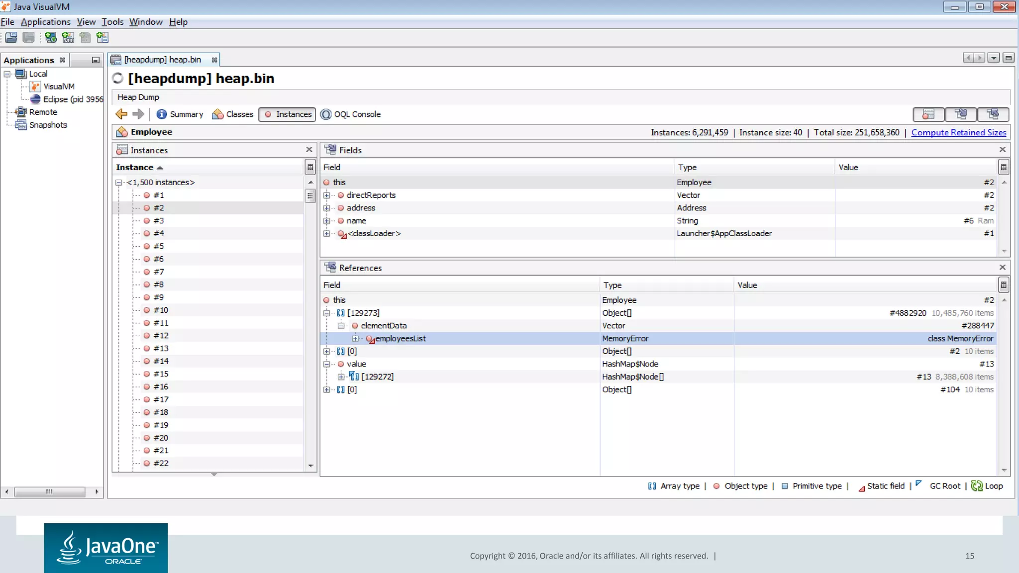 Copyright © 2016, Oracle and/or its affiliates. All rights reserved. | 15 