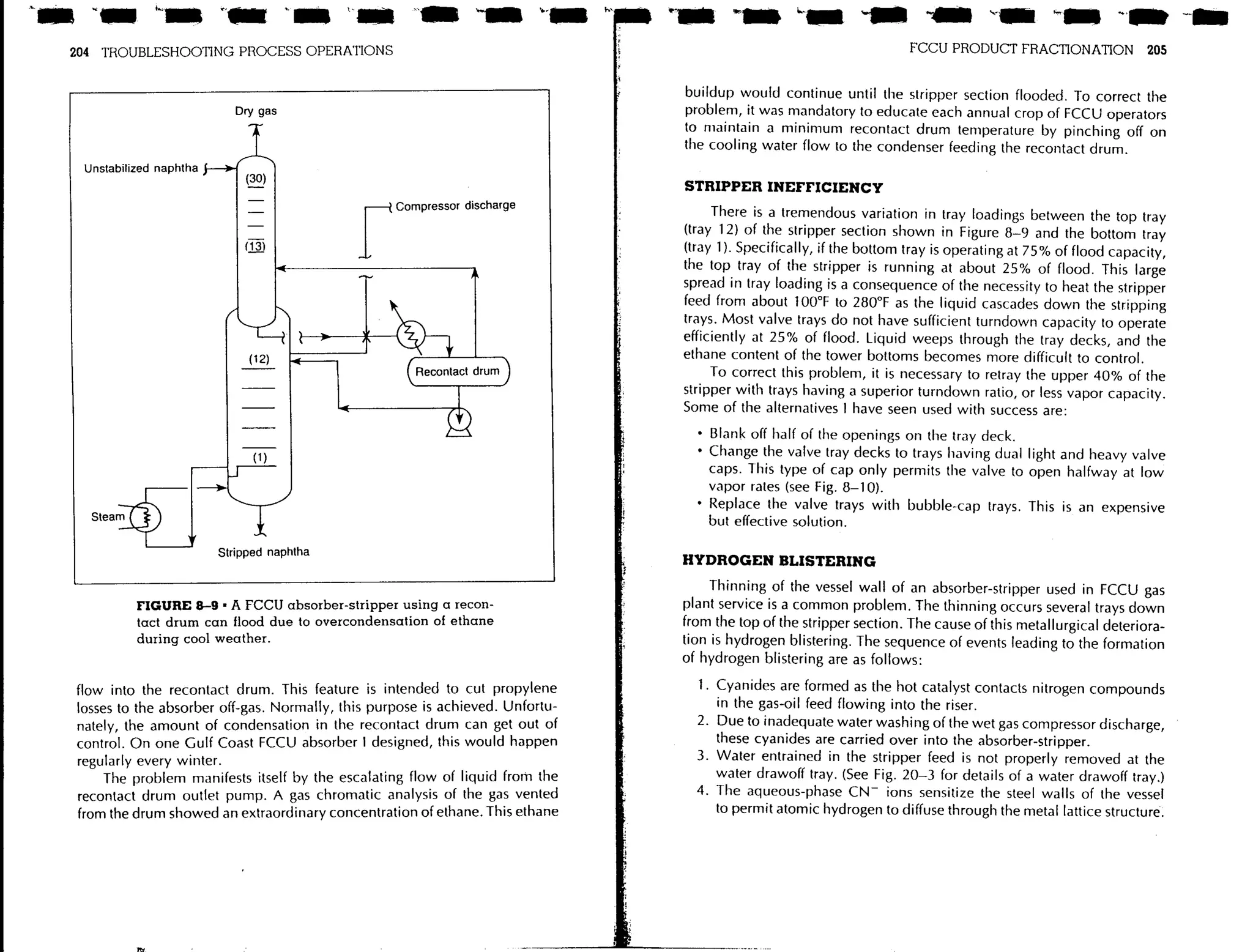 Troubleshooting process operations