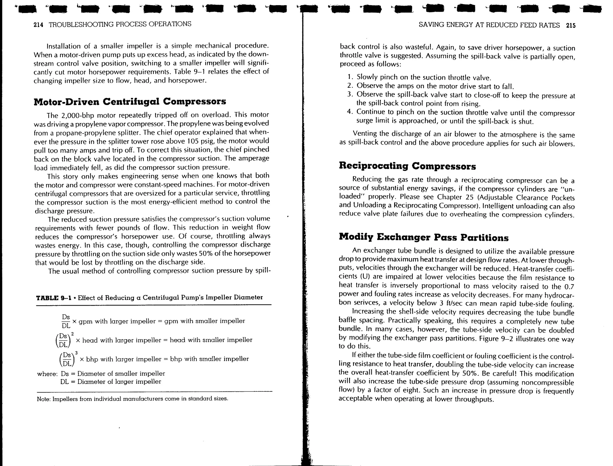 Troubleshooting process operations