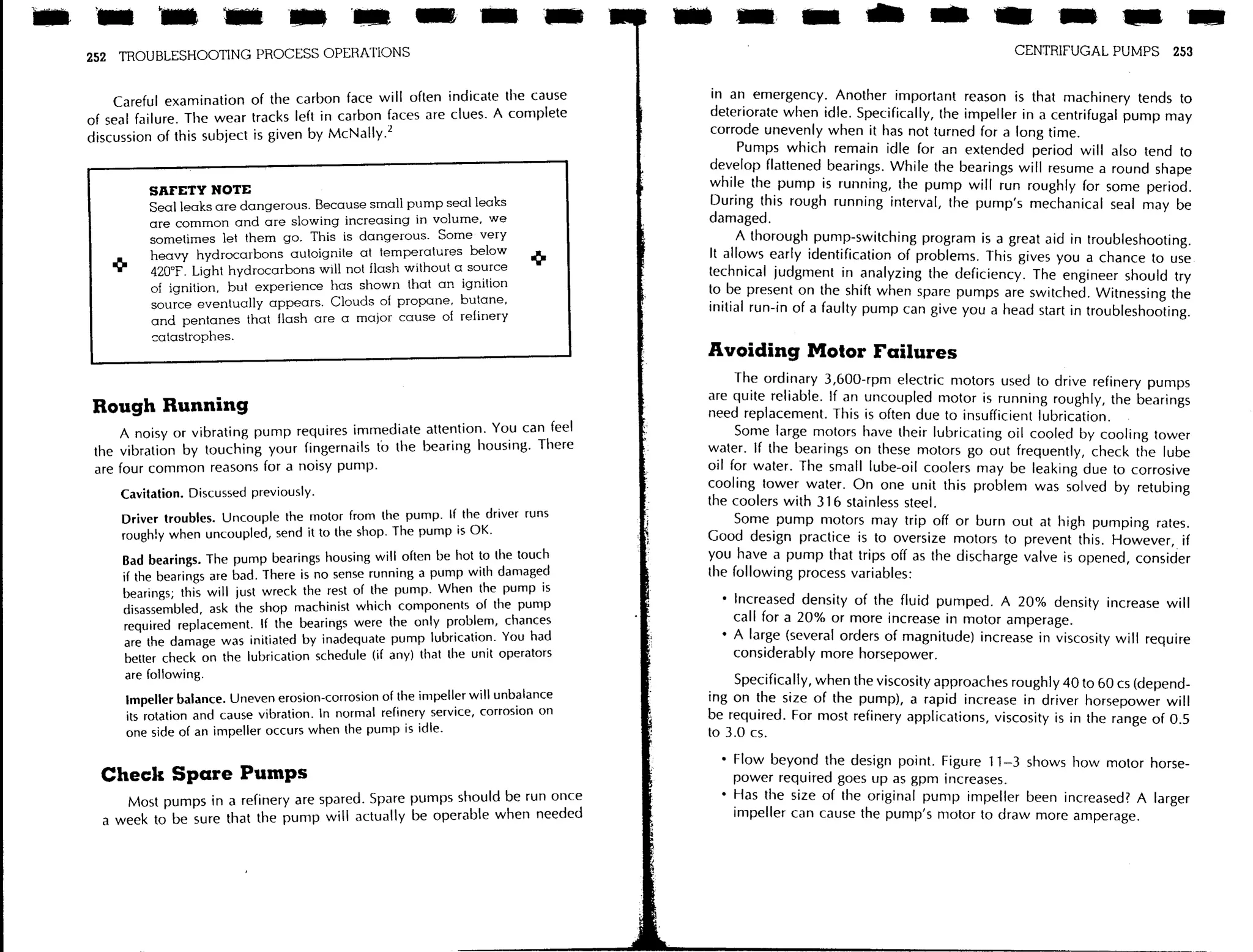 Troubleshooting process operations