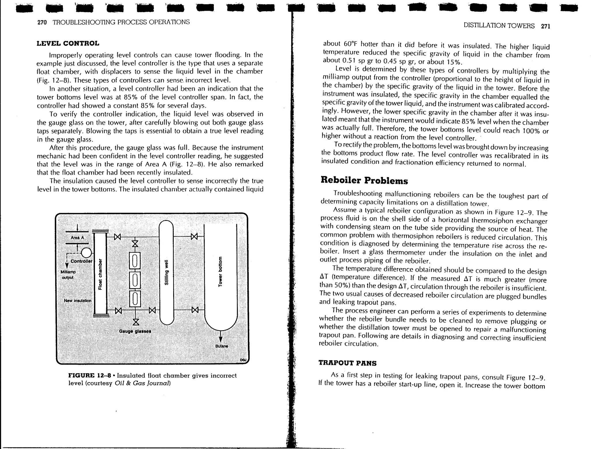 Troubleshooting process operations