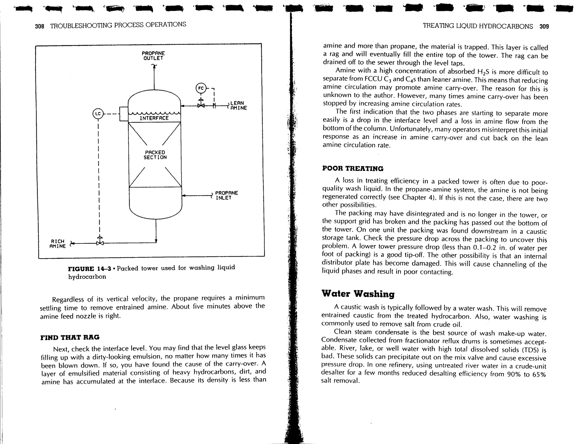 Troubleshooting process operations