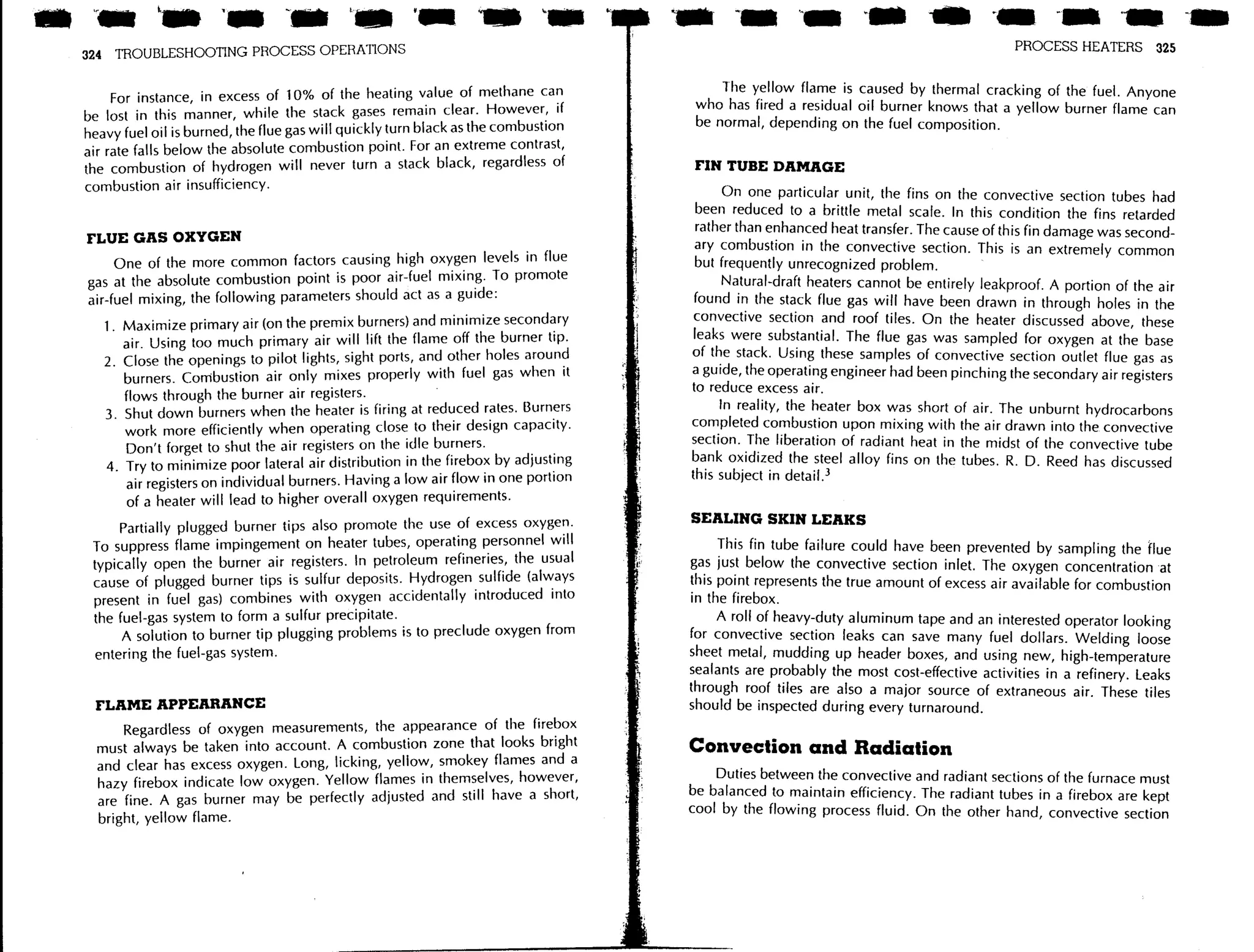 Troubleshooting process operations