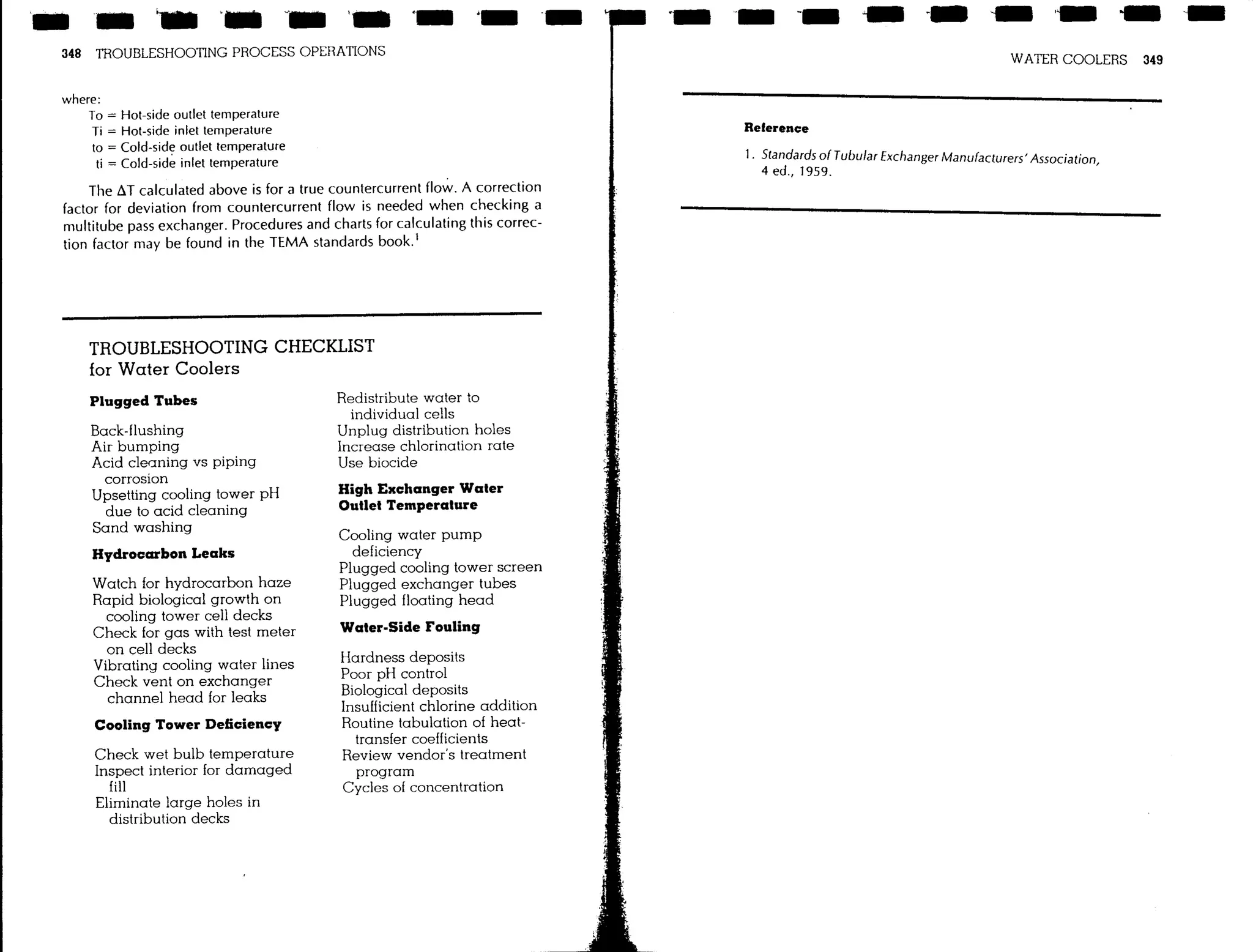 Troubleshooting process operations