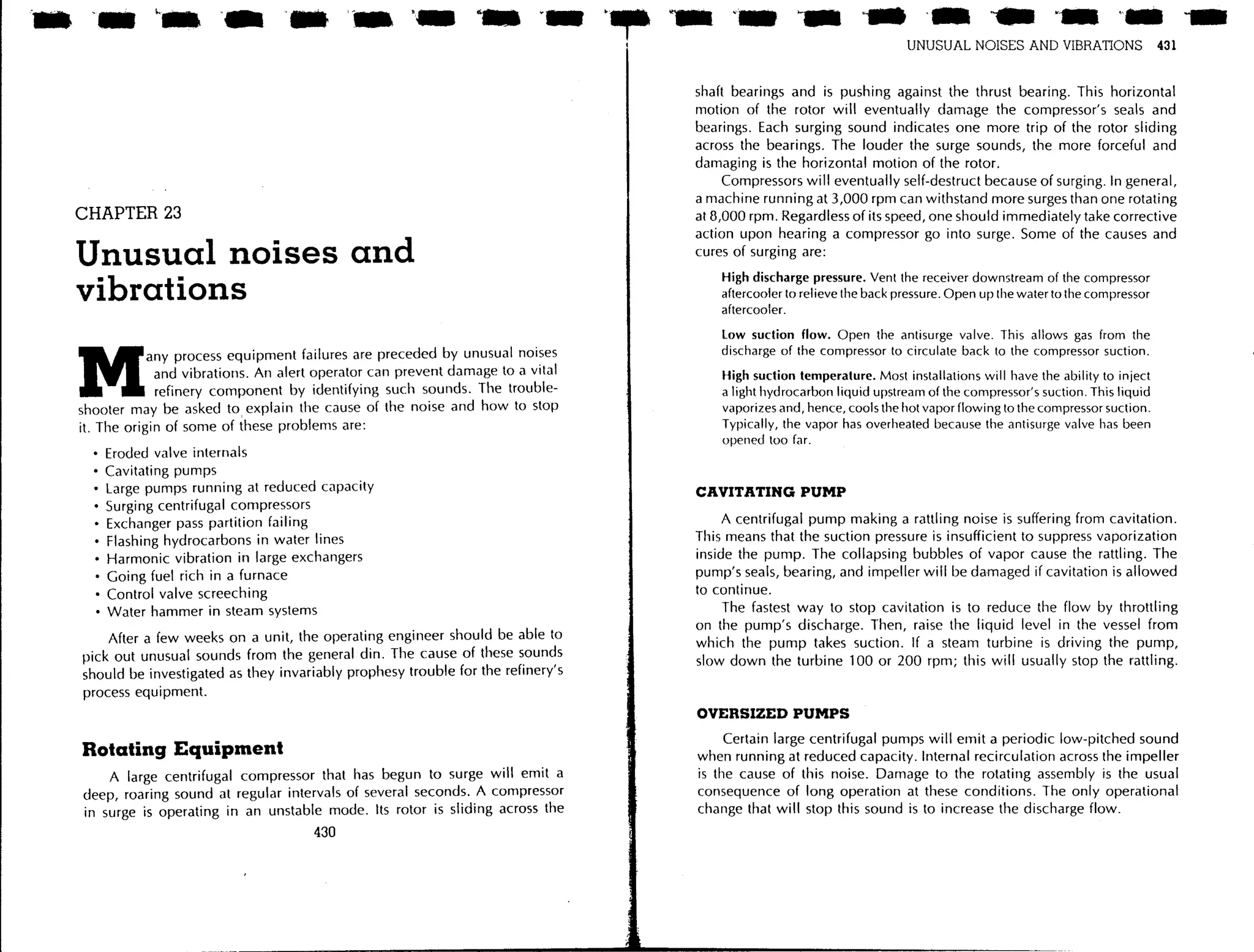Troubleshooting process operations