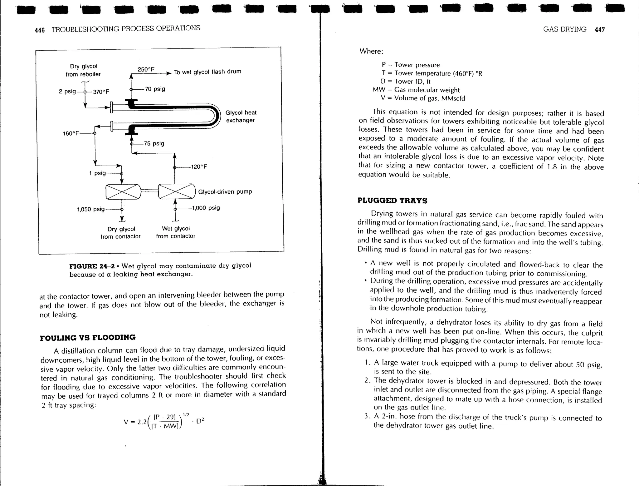 Troubleshooting process operations