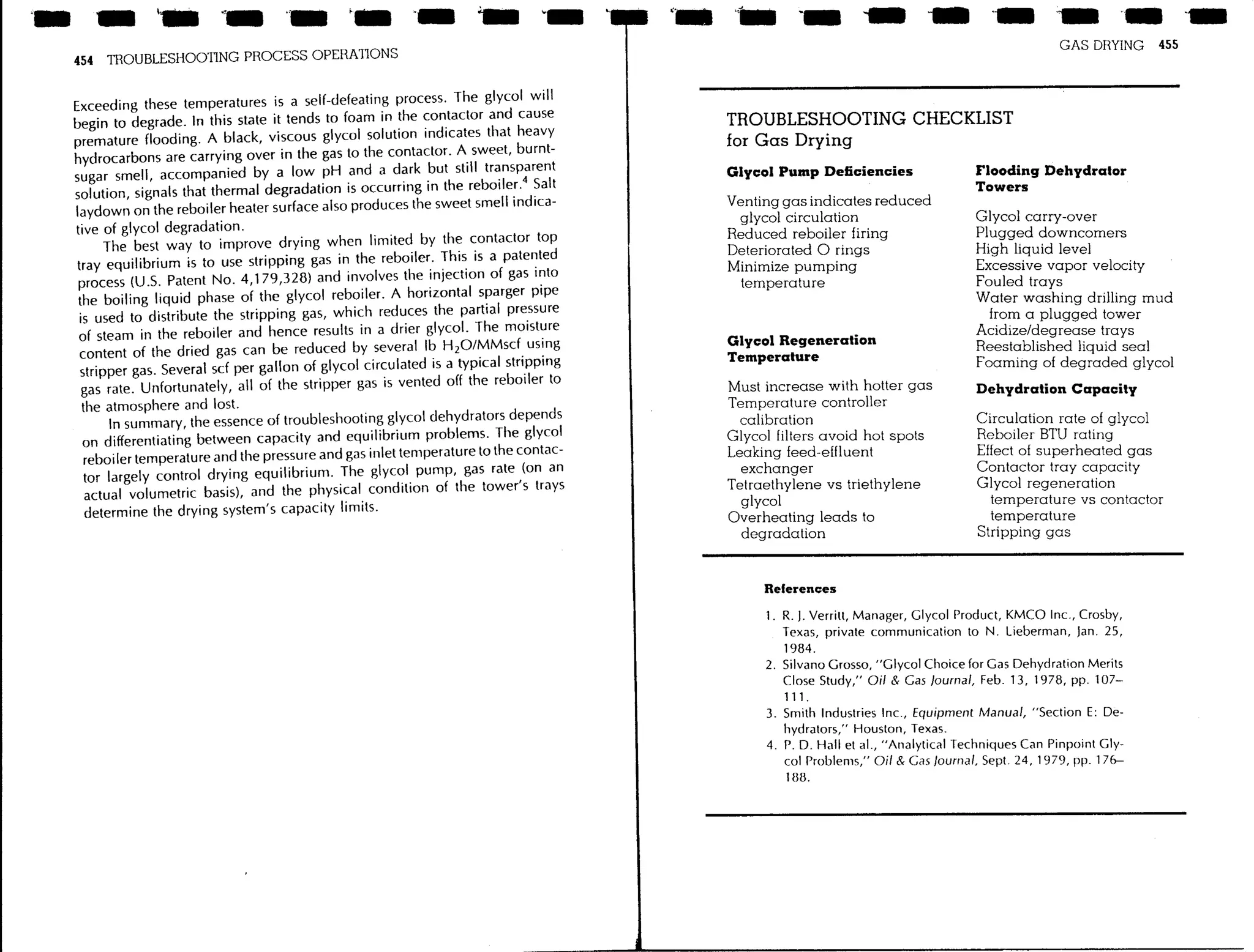 Troubleshooting process operations
