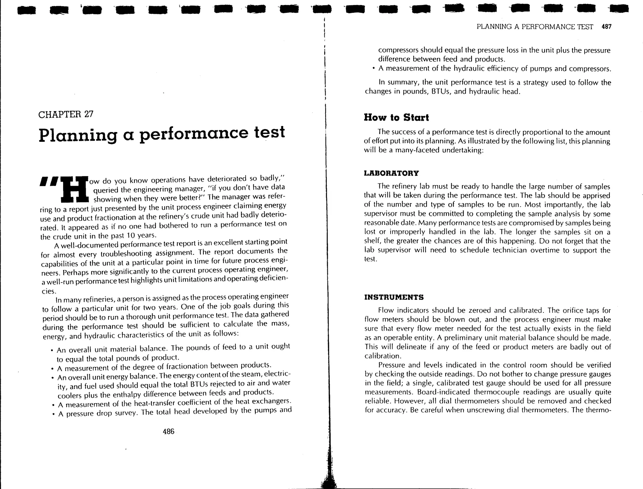 Troubleshooting process operations