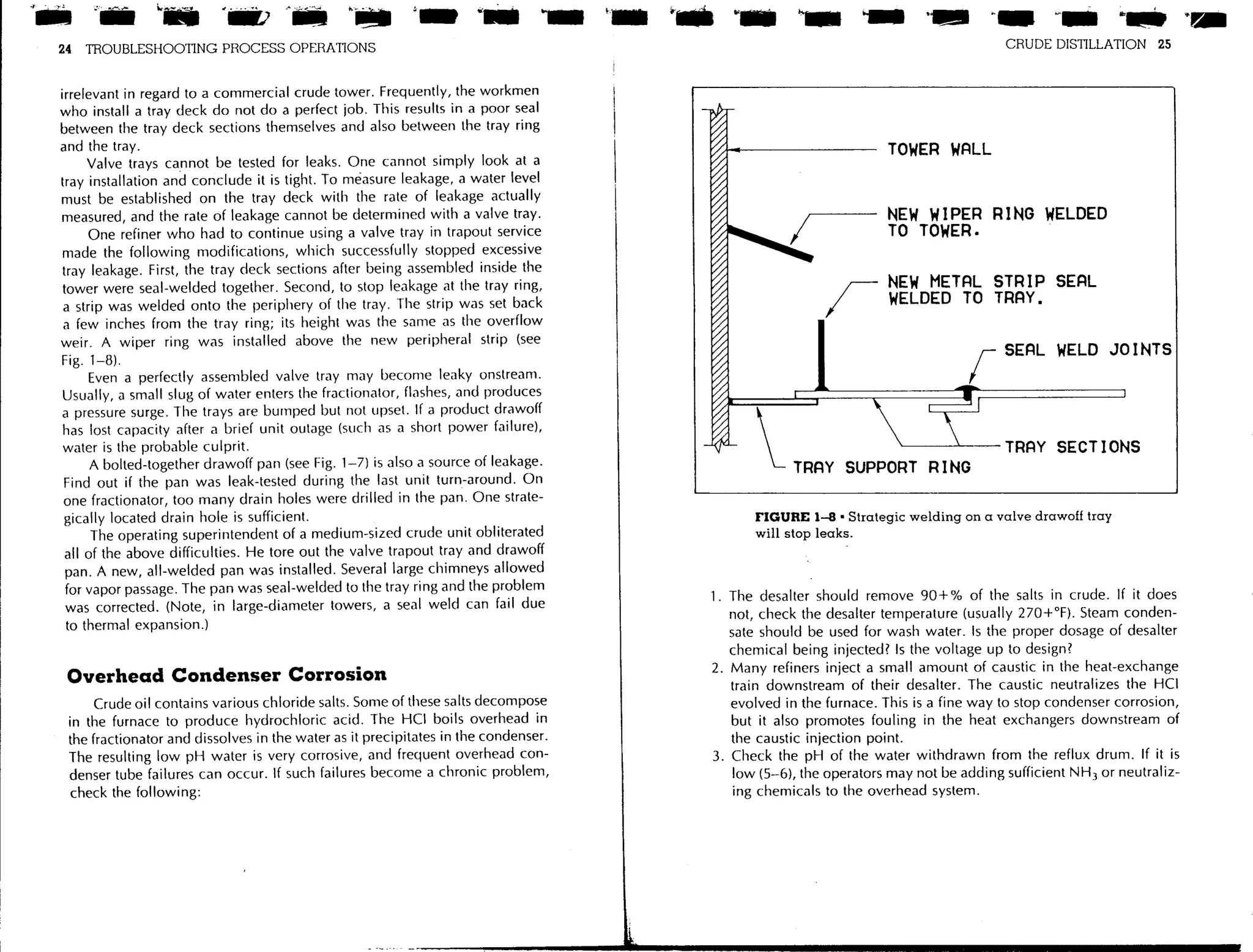 Troubleshooting process operations