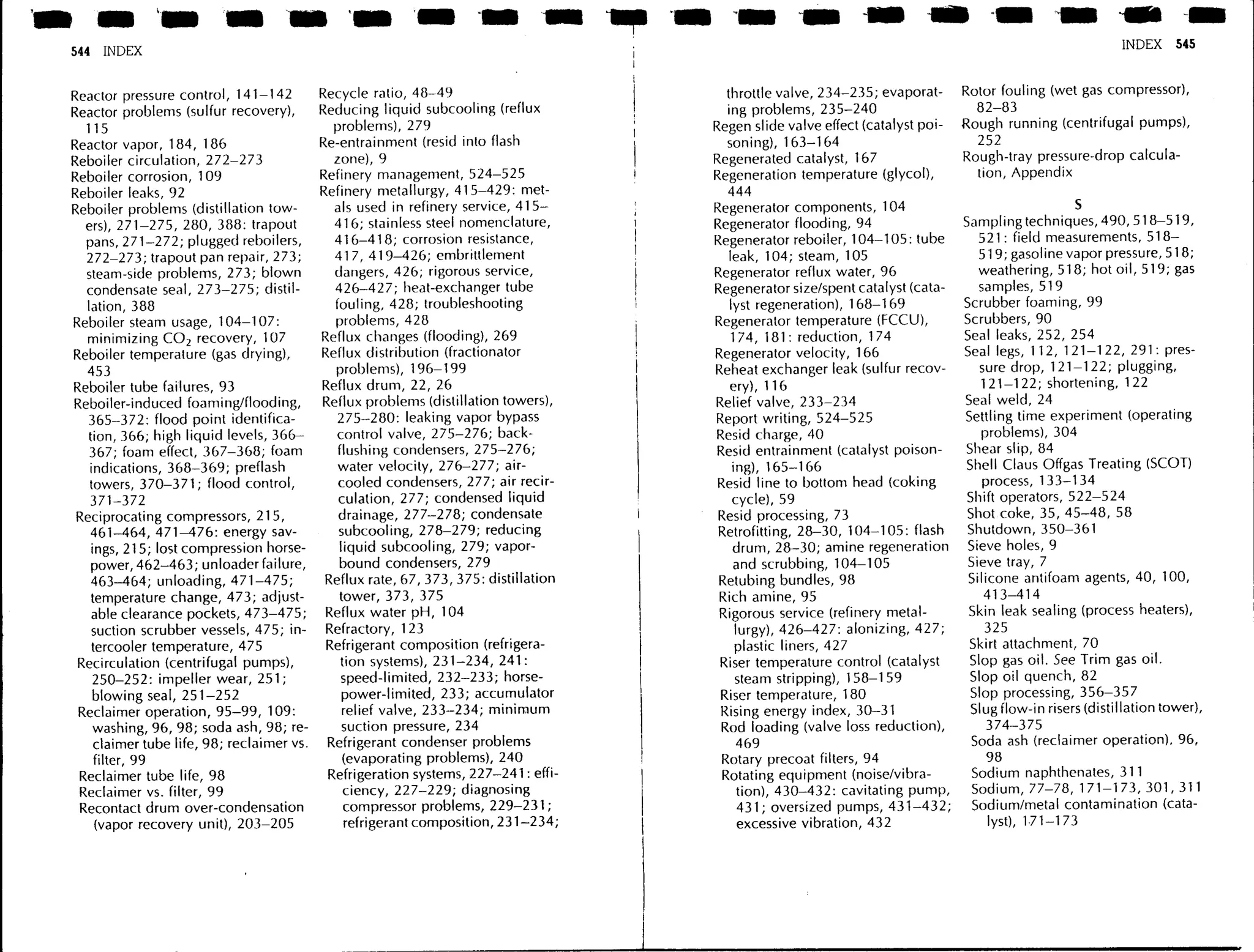 Troubleshooting process operations