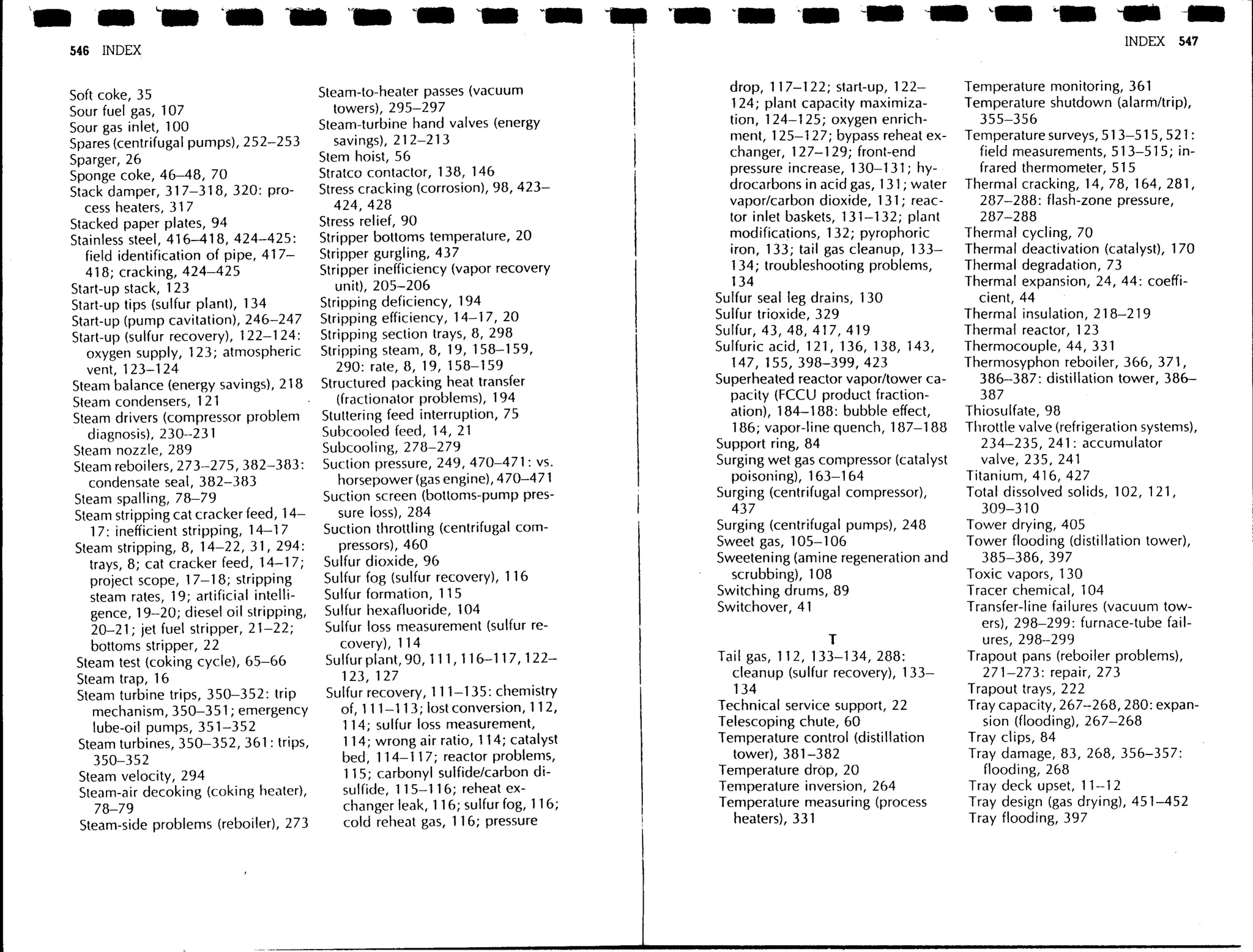 Troubleshooting process operations