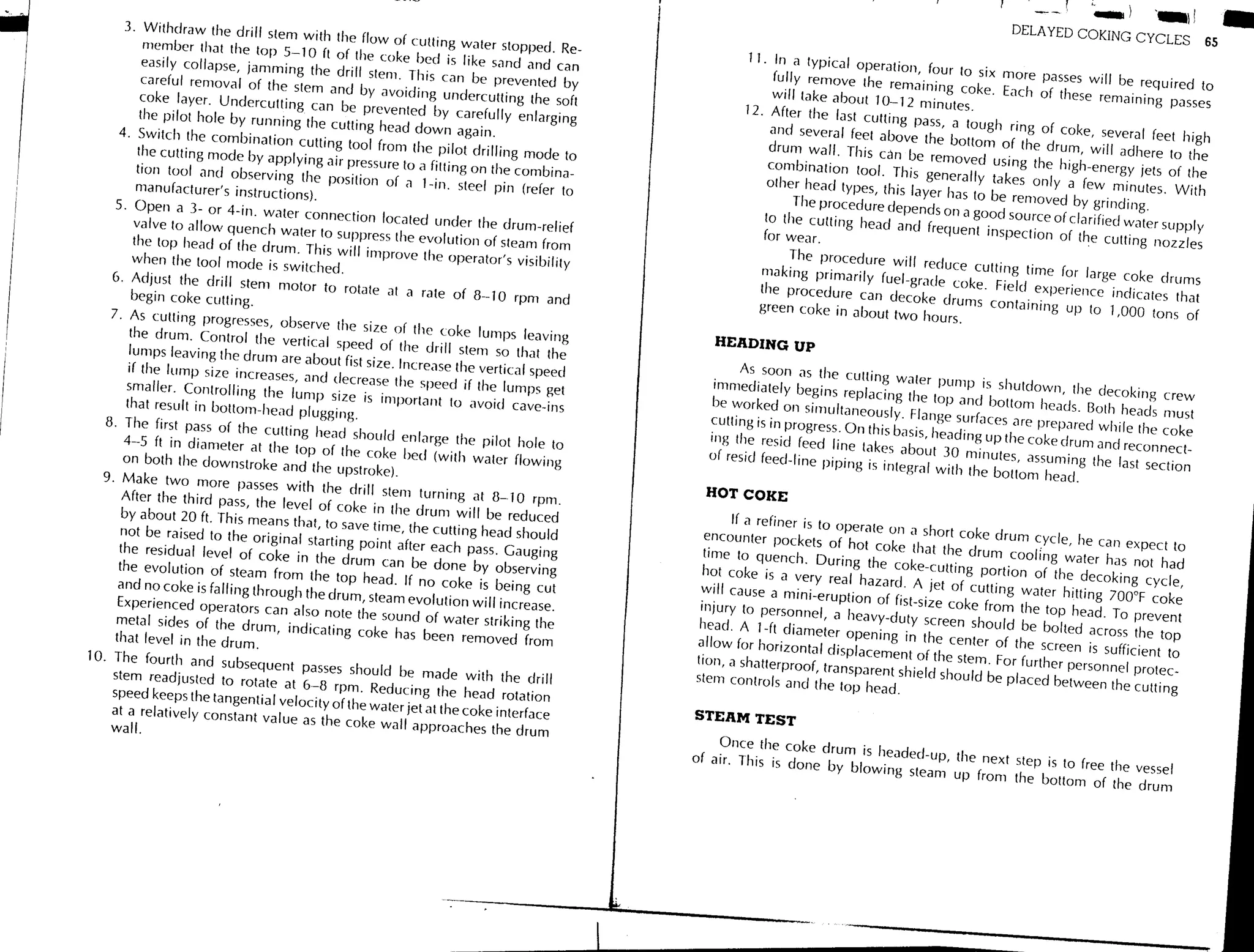 Troubleshooting process operations