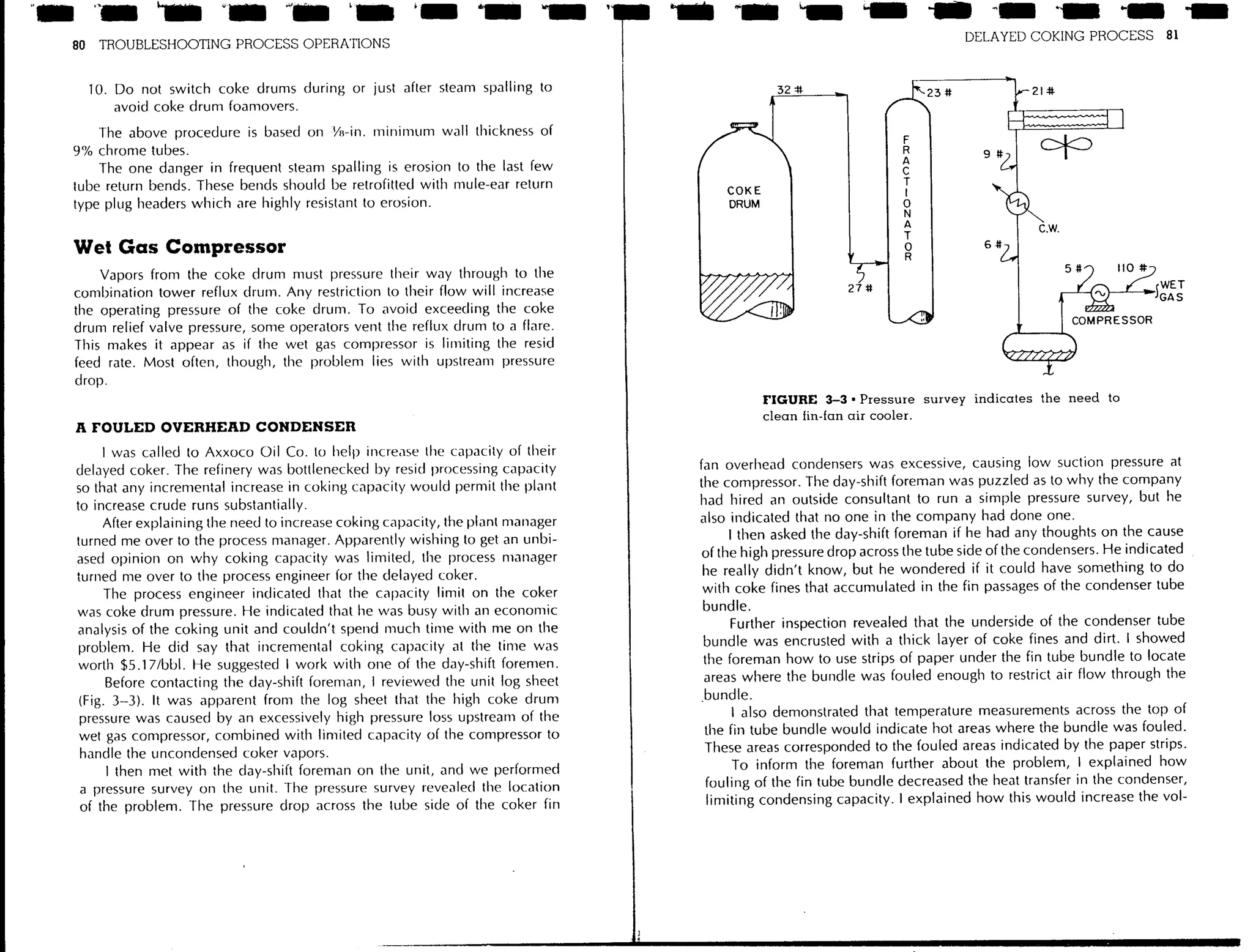 Troubleshooting process operations