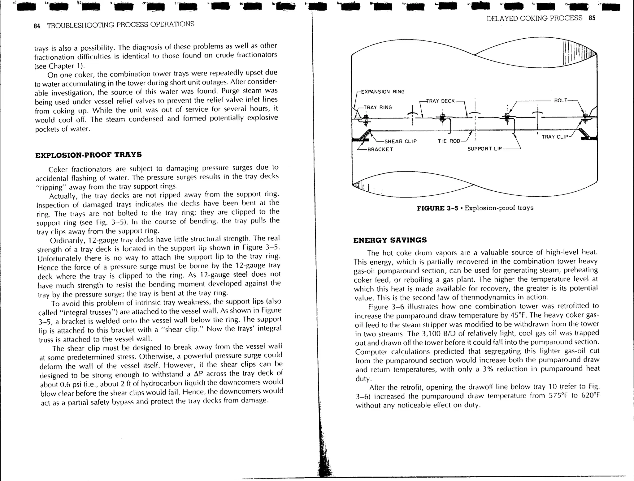 Troubleshooting process operations