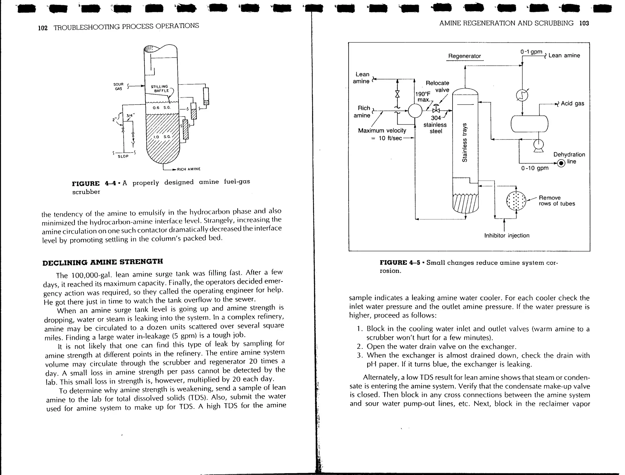 Troubleshooting process operations