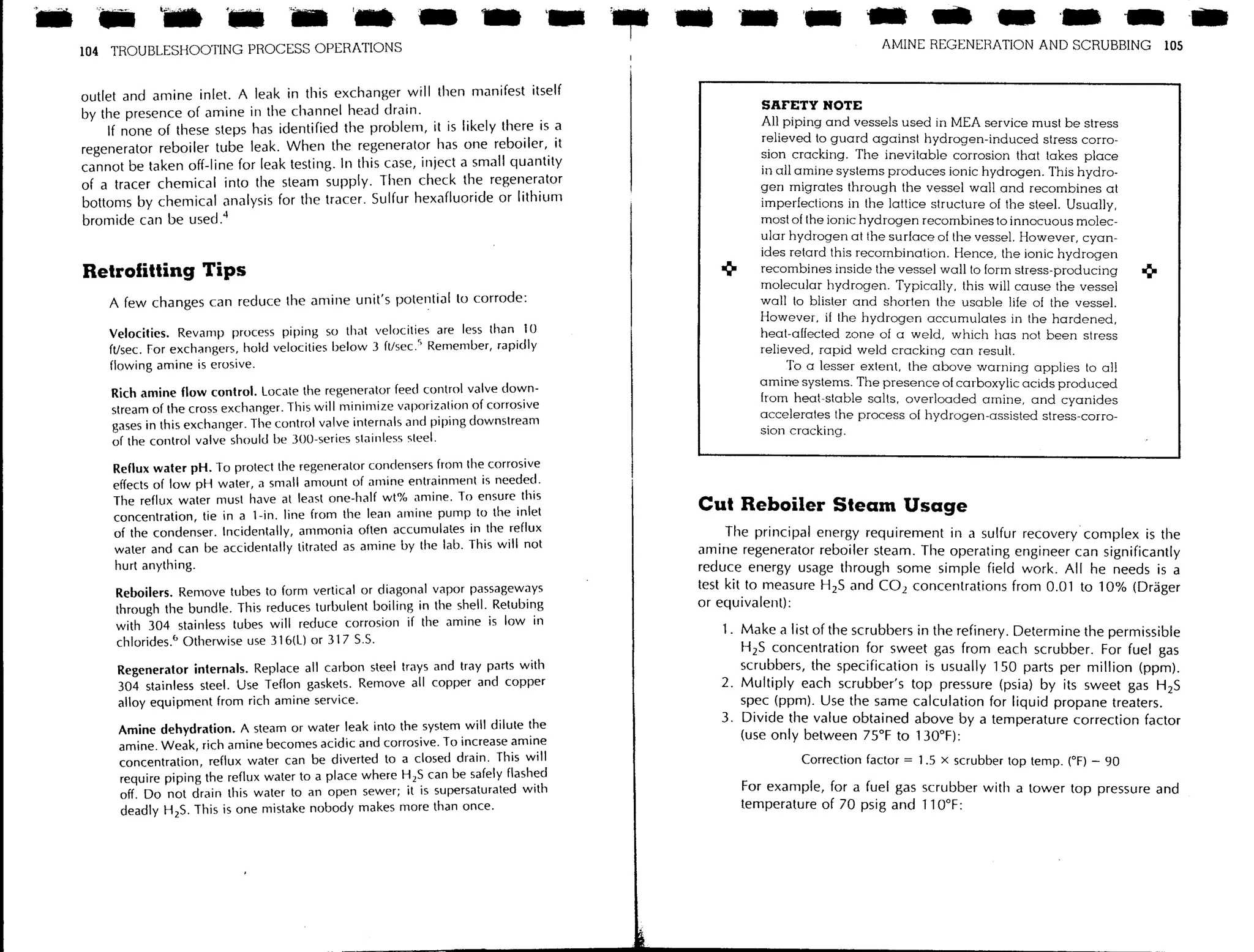 Troubleshooting process operations