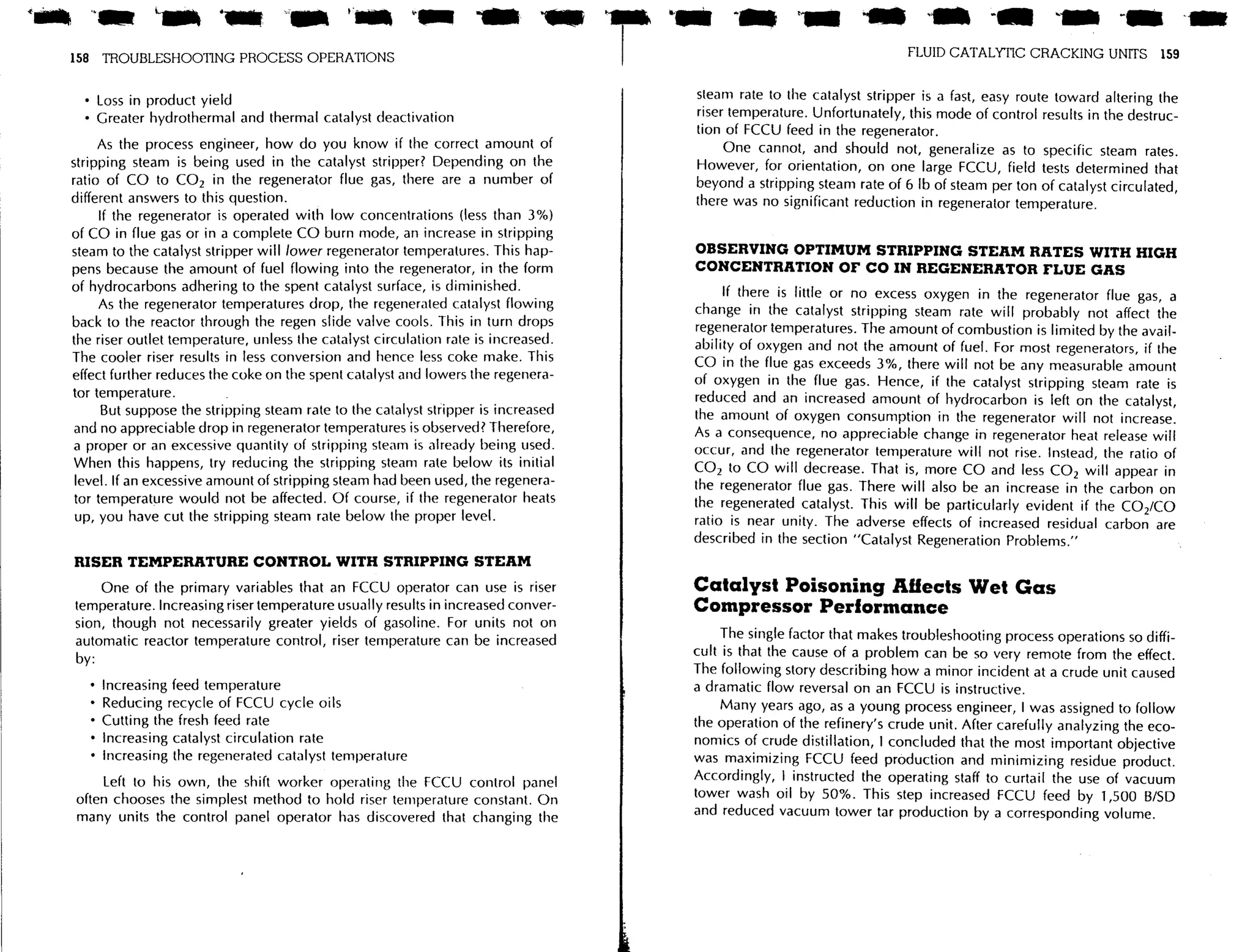 Troubleshooting process operations