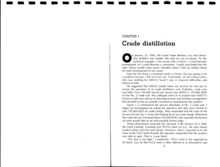 Troubleshooting process operations