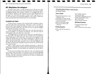 Troubleshooting process operations