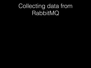 Collecting data from
RabbitMQ
 