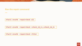 Troubleshooting tips and tricks for Oracle Database Oct 2020 | PDF
