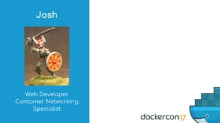 Web Developer
Container Networking
Specialist
Josh
 