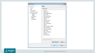 Copyright © 2017, Oracle and/or its affiliates. All rights reserved. | 29
 