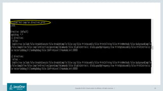 Copyright © 2017, Oracle and/or its affiliates. All rights reserved. | 39
 