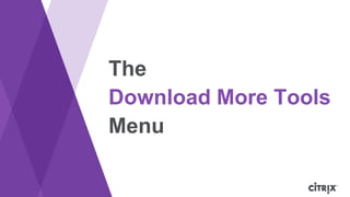 The
Download More Tools
Menu
 
