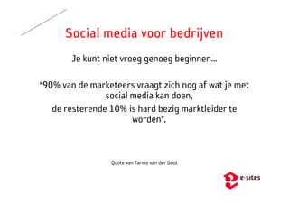 Presentatie Social Media Tim Deijnen Trouwbrancheborrel 07-04-2010
