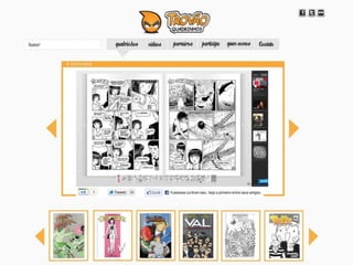 Trovão quadrinhos - conceito