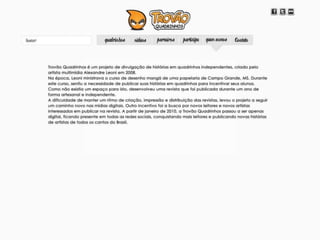 Trovão quadrinhos - conceito