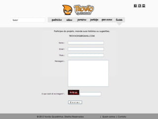 Trovão quadrinhos - conceito