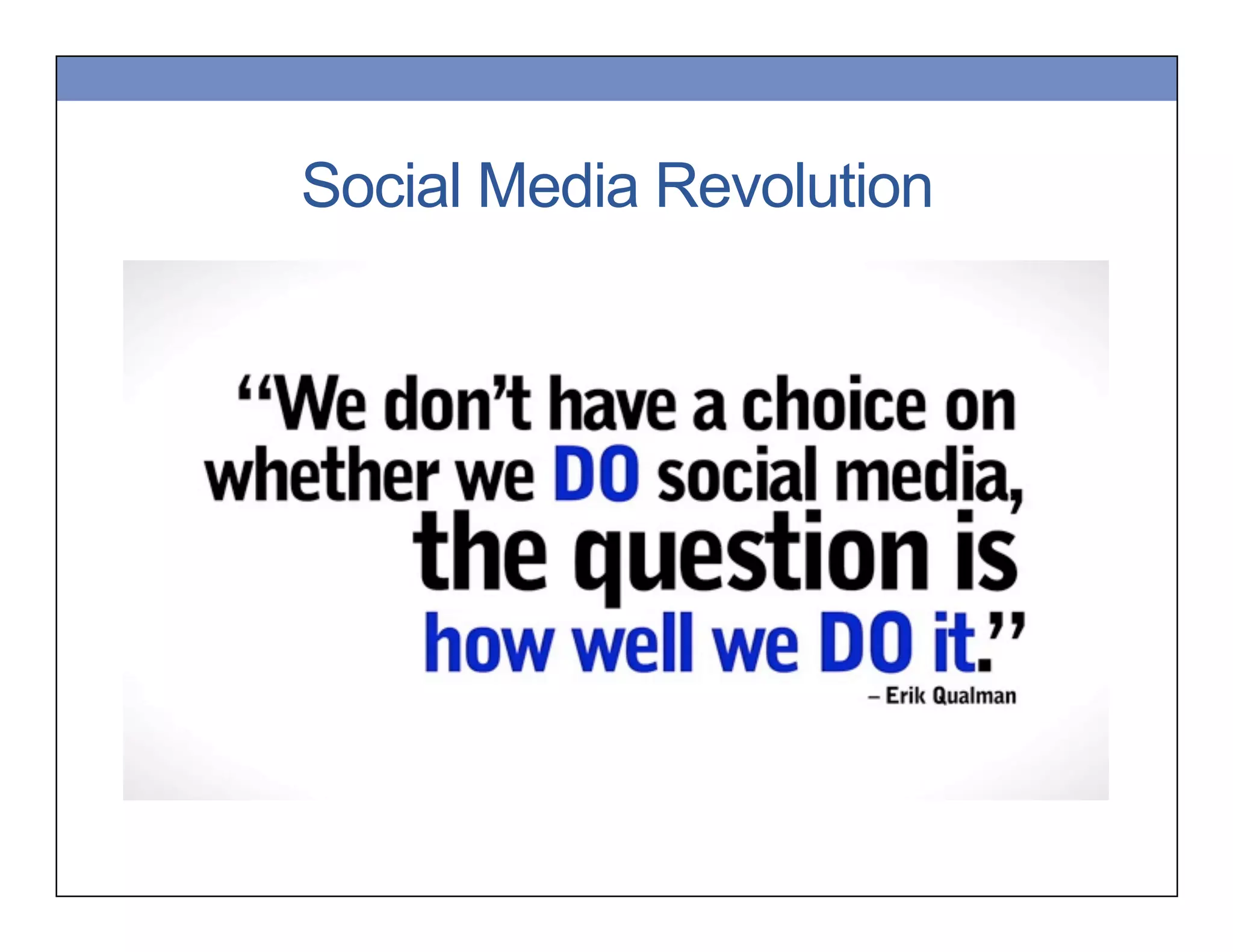 Social Media Revolution