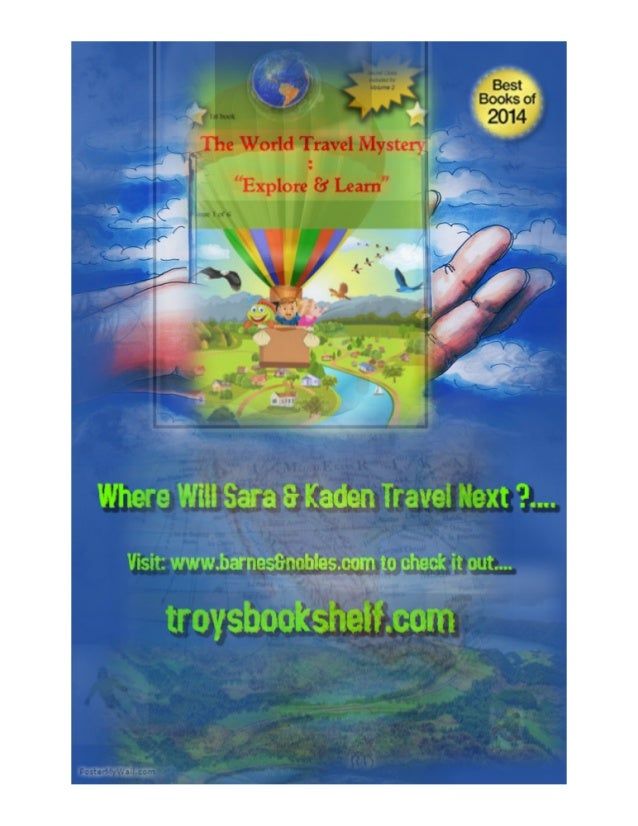 Troysbookshelf  the world travel mystery    fiction book for children !..