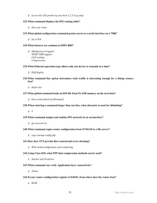 Ipx 239 Troy tech 640 507 ccna 2.0 edt.3 | PDF