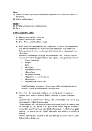 Tríplice Constituição do Homem