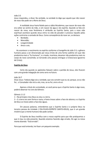 Tríplice Constituição do Homem