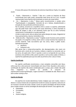 Tríplice Constituição do Homem