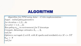 TRPO PPO in reinforcement learning.pptx