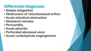 Traumatic Reticuloperitonitis Rads TRP_Presentation traumatic reticuloperitonitis | PPTX