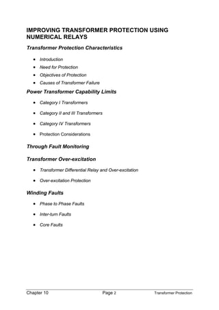 TR Protection relay testing with details Abb | PDF