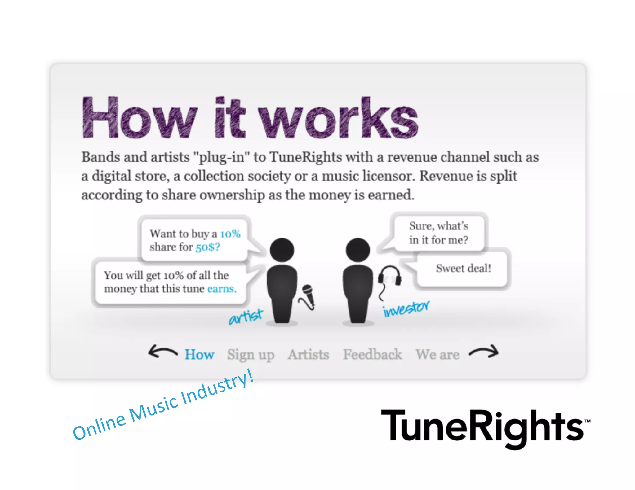 dustry!	
  
              Mu sic	
  In
On line	
  
 