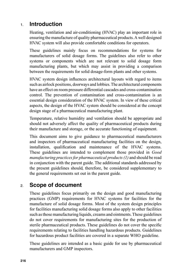 HVAC for non sterile dosage form PDF