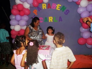 Três aninhos de carla