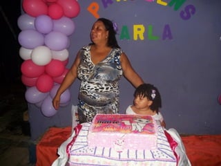 Três aninhos de carla