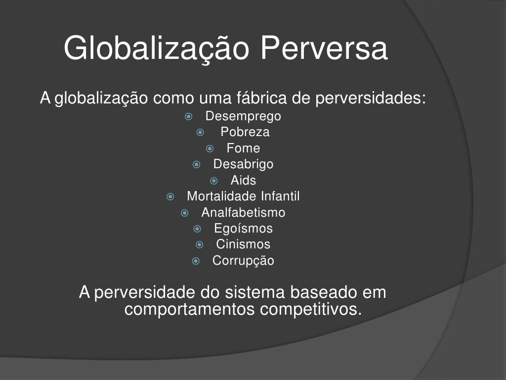 Agora Que Voce Ja Conhece Os Tres Tipos De Globalização
