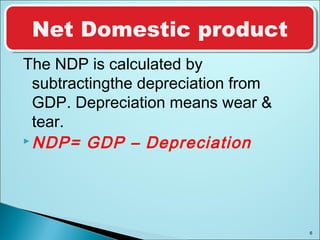 NATIONAL INCOME by Dr TSERING LAMCHUNG | PPT